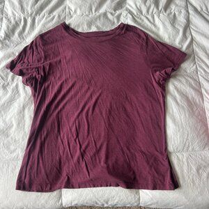 A New Day Basic Tee - Purple XXL